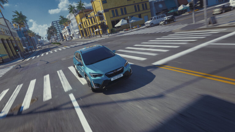 de nieuwe subaru xv test 2021